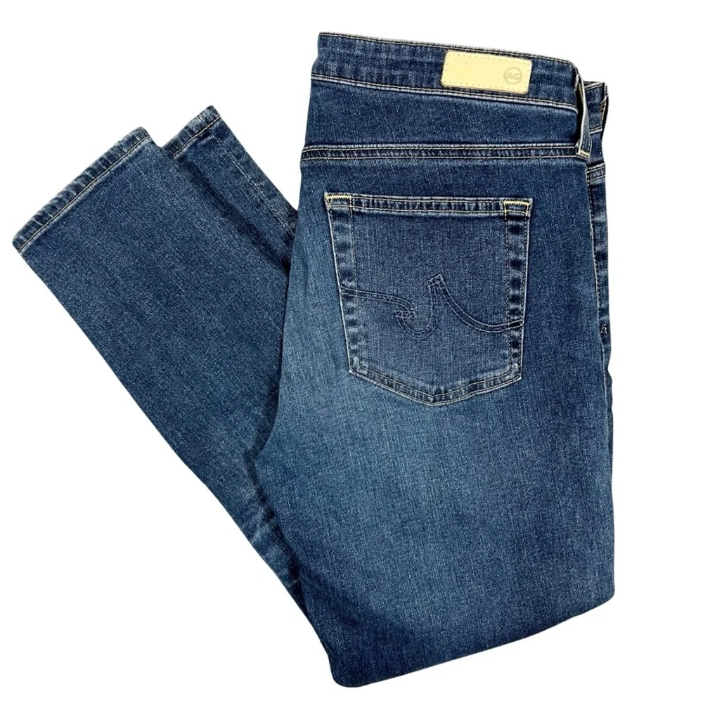 AG Adriano Goldschmied Prima Crop Jeans Womens 28 Slim Straight Stretch